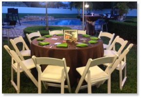 renta para fiestas, rent for parties