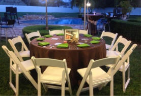 renta para fiestas, rent for parties